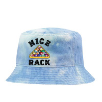 Nice Rack Funny Billiards Player Vintage Pool Triangle Balls T Shirt Tie Dyed Bucket Hat | Artistshot