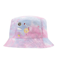 Twin Peaks In Objects Tie Dyed Bucket Hat | Artistshot