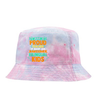 Proud School Teacher Bilingual Kids T Shirt Tie Dyed Bucket Hat | Artistshot