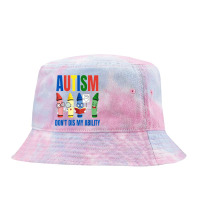 Autism, Don't Dis My Ability, Cute Crayon Cartoon Graphic Tie Dyed Bucket Hat | Artistshot