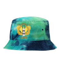 Emblem Warrant Officer Cw2 Retired Tie Dyed Bucket Hat | Artistshot