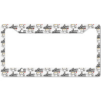 Ballerina Cat License Plate Frame | Artistshot