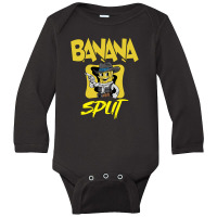 Banana Split Long Sleeve Baby Bodysuit | Artistshot