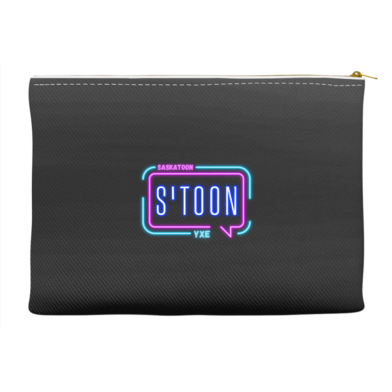 Saskatoon City Lights Accessory Pouches by Stoon Style Studio | Artistshot