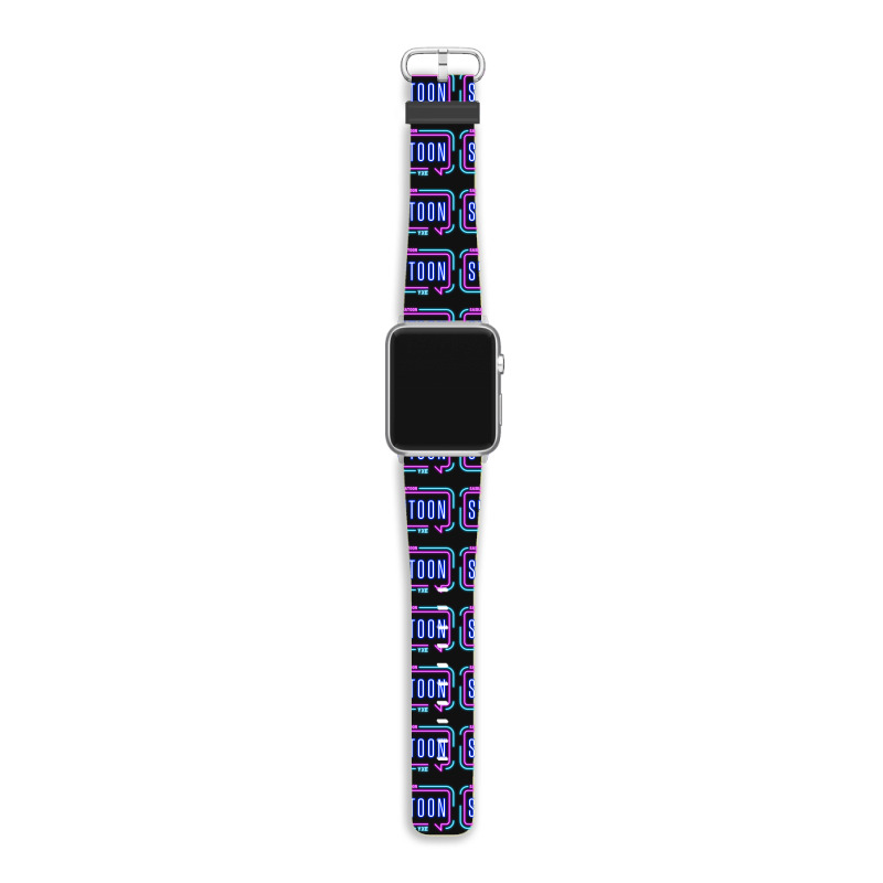 Saskatoon City Lights Apple Watch Band by Stoon Style Studio | Artistshot