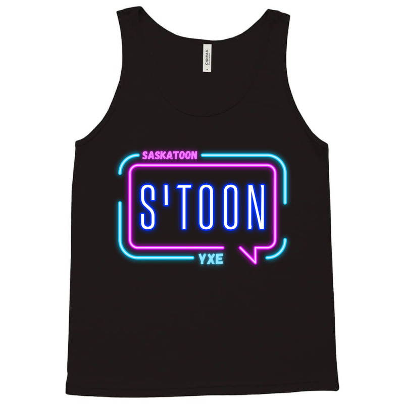 Saskatoon City Lights Tank Top by Stoon Style Studio | Artistshot