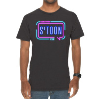 Saskatoon City Lights Vintage T-shirt | Artistshot