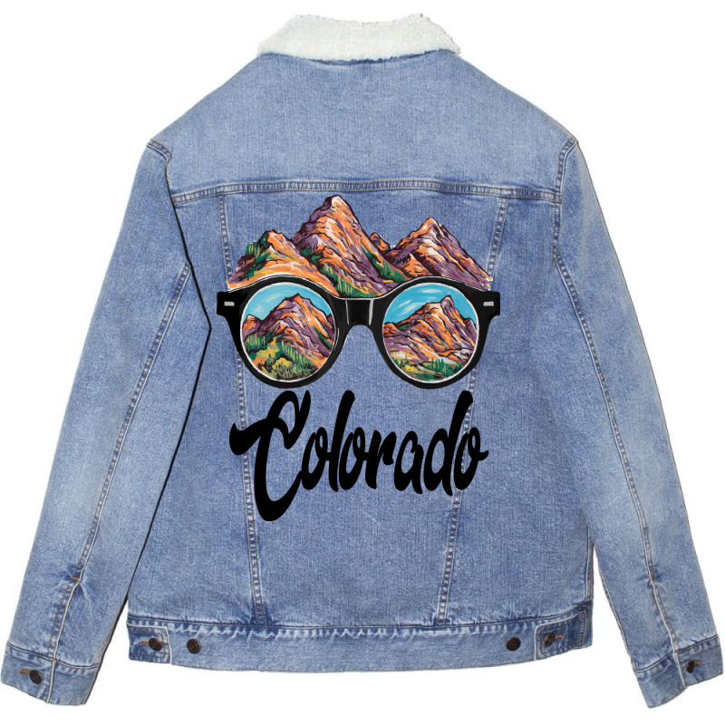 Colorado Unisex Sherpa-lined Denim Jacket | Artistshot