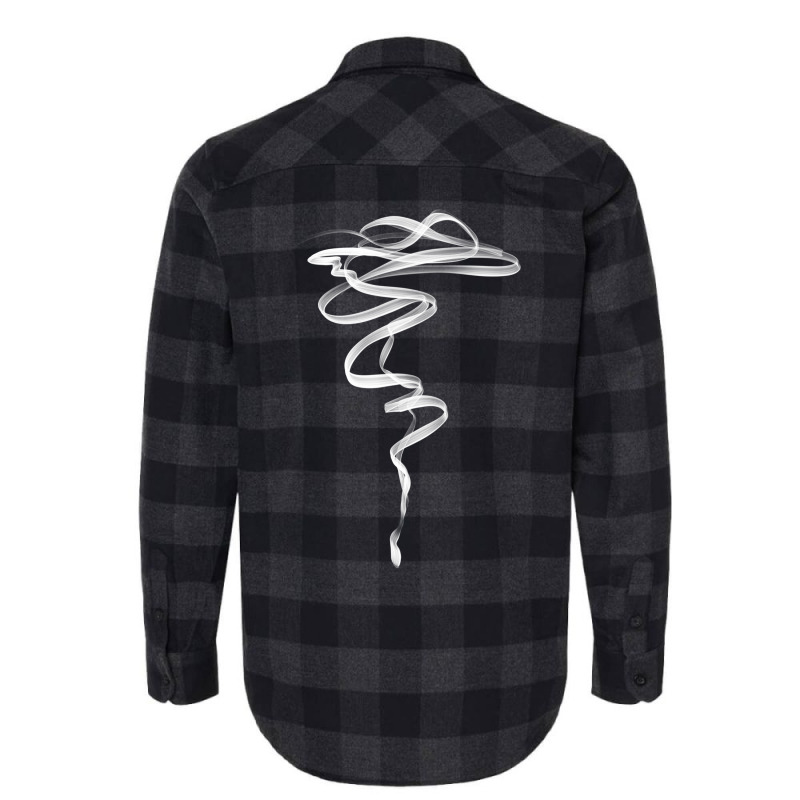 Minimalist Smoke Paint Flannel Shirt by ren21 | Artistshot