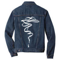 Minimalist Smoke Paint Men Denim Jacket | Artistshot