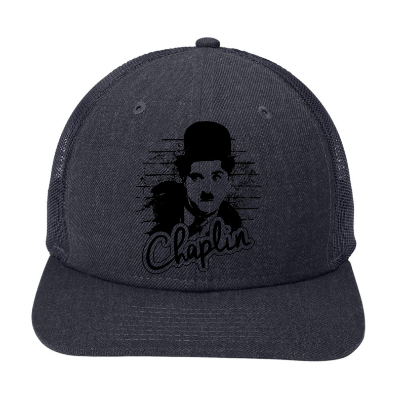 Mens Best Chaplin Man Gift Men Snapback Trucker Cap by ElisaArtists | Artistshot