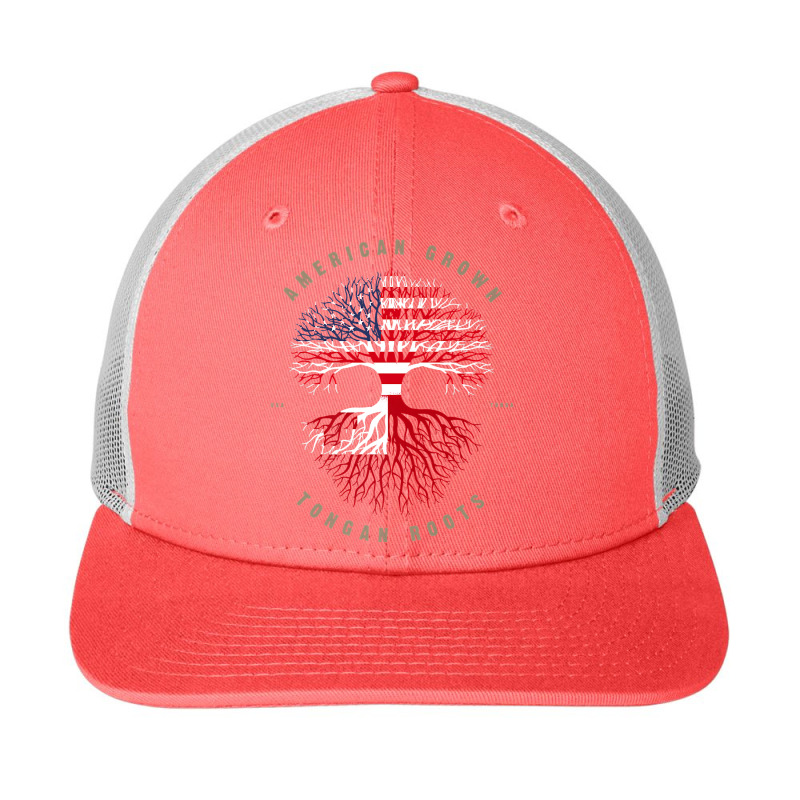 American Grown Tongan Roots Tonga Flag Premium T Shirt Snapback Trucker Cap by BrunkeMiaysia | Artistshot