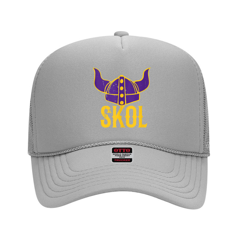 Skol Nordic Scandinavian Warrior Viking Helmet T Shirt Tank Top Foam Trucker Hat | Artistshot