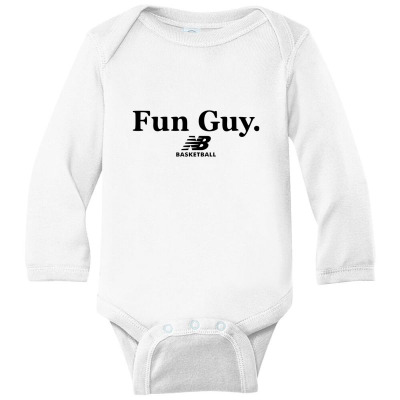 Fun Guy Kawhi Leonard Long Sleeve Baby Bodysuit Designed By Minieagars