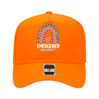 Emergency Department Rainbow Leopard Emergency Room Nursing Long Sleev Adjustable Baseball Cap | Artistshot