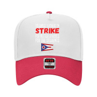 Columbus Ohio School Teachers On Strike Adjustable Baseball Cap | Artistshot