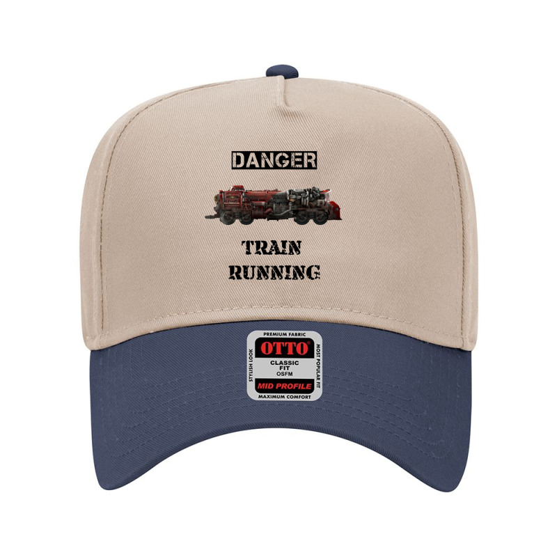 Danger, Train Running In Factorio Adjustable Baseball Cap by cm-arts | Artistshot