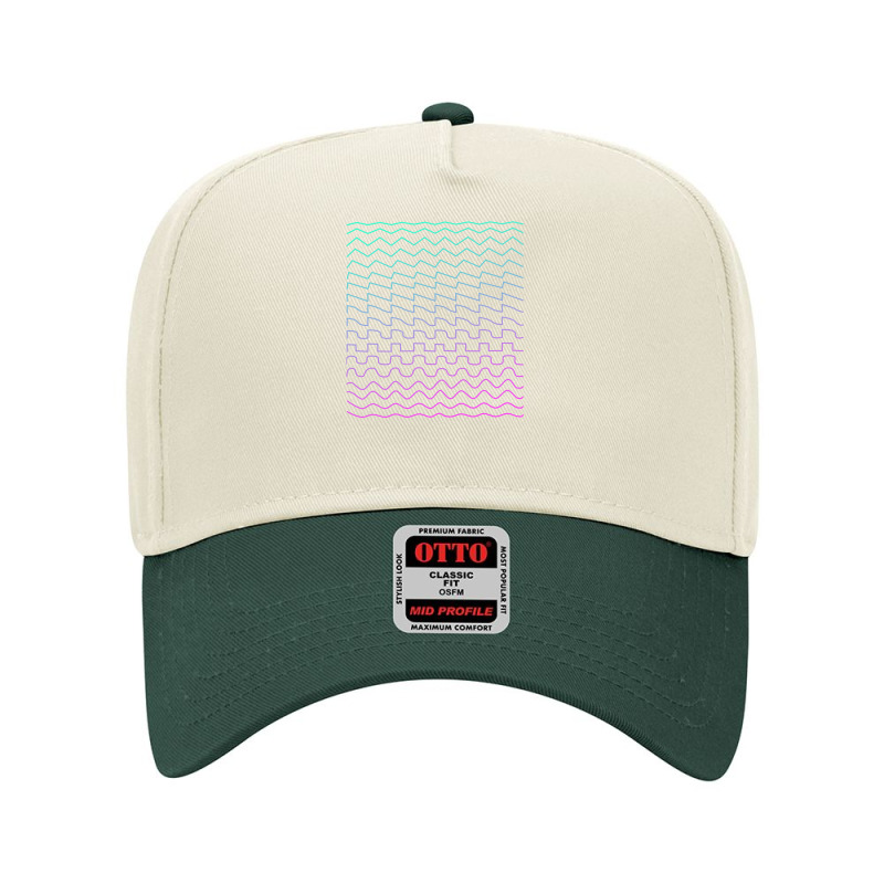 Synthesizer Waveforms Adjustable Baseball Cap | Artistshot