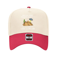 Why Are There Pyramids In Egypt  Funny Pyramids England Saying Adjustable Baseball Cap | Artistshot