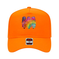 Tie Dye Back To School Teach Love Inspire Cute Pencil Art Flower Work Adjustable Baseball Cap | Artistshot