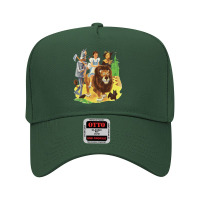 Brick Road Emerald City Of Oz Tin Man Lion Scarecrow Dorothy Pullover Adjustable Baseball Cap | Artistshot