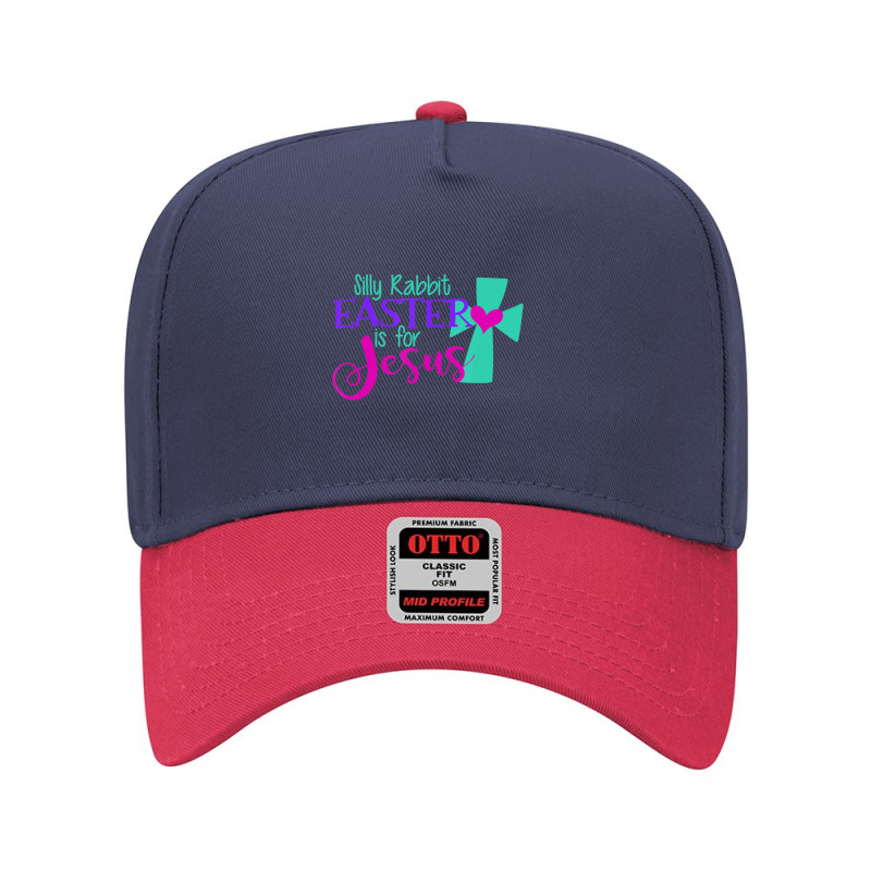 Christian Silly Rabbit Easter Is For Jesus Love God Funny Adjustable Baseball Cap | Artistshot