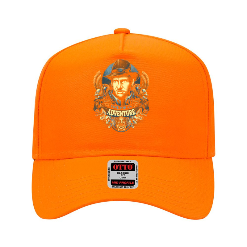 Time For An Adventure Adjustable Baseball Cap by cm-arts | Artistshot