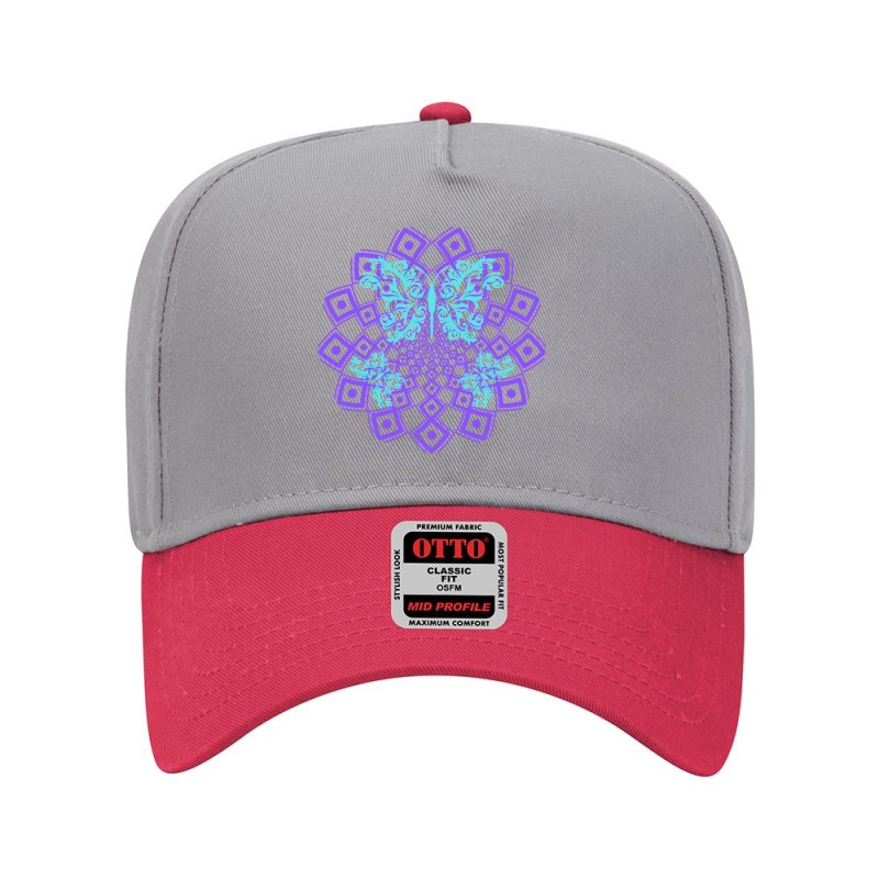 Butterfly Mandala Pattern, Butterfly Mandala, Butterfly Mandala Lover, Adjustable Baseball Cap by SHOPTTTTR5 | Artistshot