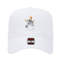 Giraffe Drummer Instrumentalist Gift Adjustable Baseball Cap | Artistshot