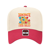 Cornhole I Came To Dominate Your Holes Bean Bag Toss Game Adjustable Baseball Cap | Artistshot