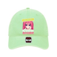 Warning May Spontaneously Start Talking About Anime Girls , Best Gift, Dyed Cap | Artistshot