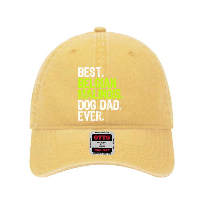 Belgian Malinois Dog Dad Fathers Day Dog Lovers Pullover Hoodie Dyed Cap by sieuduong86 | Artistshot