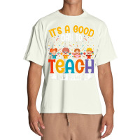 Its Good Day To Teach Tiny Humans Daycare Provider Teacher Christmas Urban Heavy T-shirt | Artistshot