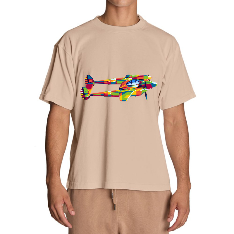 P-38 Lightning Urban Heavy T-shirt | Artistshot