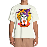 Cute Halloween Shirt Girls Kids Witchy Unicorn Halloween T Shirt Urban Heavy T-shirt | Artistshot