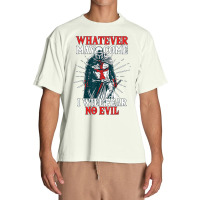 Templar Knight Costume, I Will Fear No Evil, Holy Crusader T Shirt Urban Heavy T-shirt | Artistshot