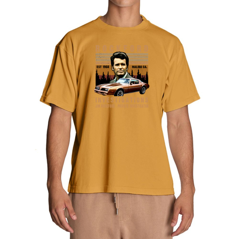 The Rockford Files Shirt Jim Rockford 1970's Detective With Sayings Gi Urban Heavy T-shirt | Artistshot