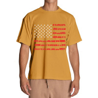 American Flag Railroad Train Urban Heavy T-shirt | Artistshot