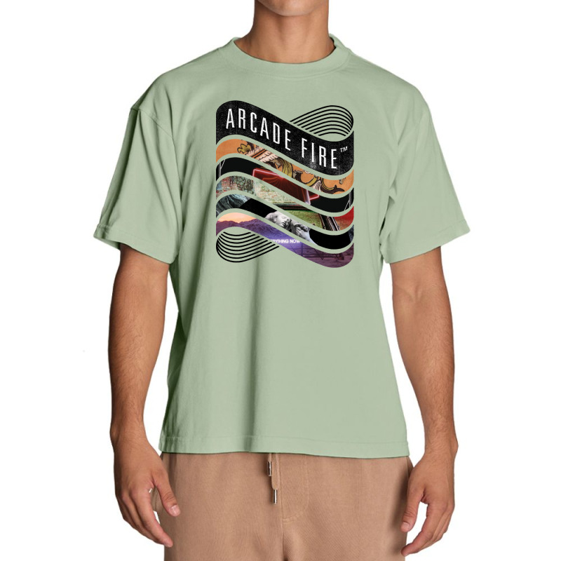 Arcade Fire - Discography Essential 1 Urban Heavy T-shirt by DebbieElliott | Artistshot