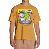 Budzilla, Budzilla Invades Hawaii, The Budzilla, Budzilla Art, Budzill Urban Heavy T-shirt | Artistshot