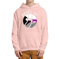 Demisexual   Gay Skeleton   Sexual Identity   Nonbinary Love Raglan Ba Urban Pullover Hoodie | Artistshot