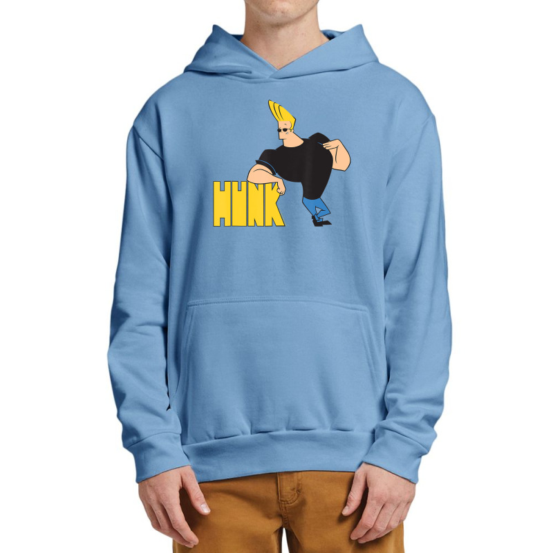 Johnny Bravo Bravo Is A Big Hunk Urban Pullover Hoodie | Artistshot