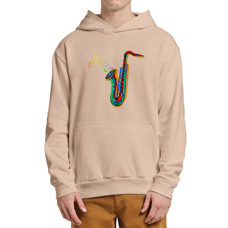 Musical Instrument Saxophone Player Saxophone Urban Pullover Hoodie by Kosdapen517 | Artistshot