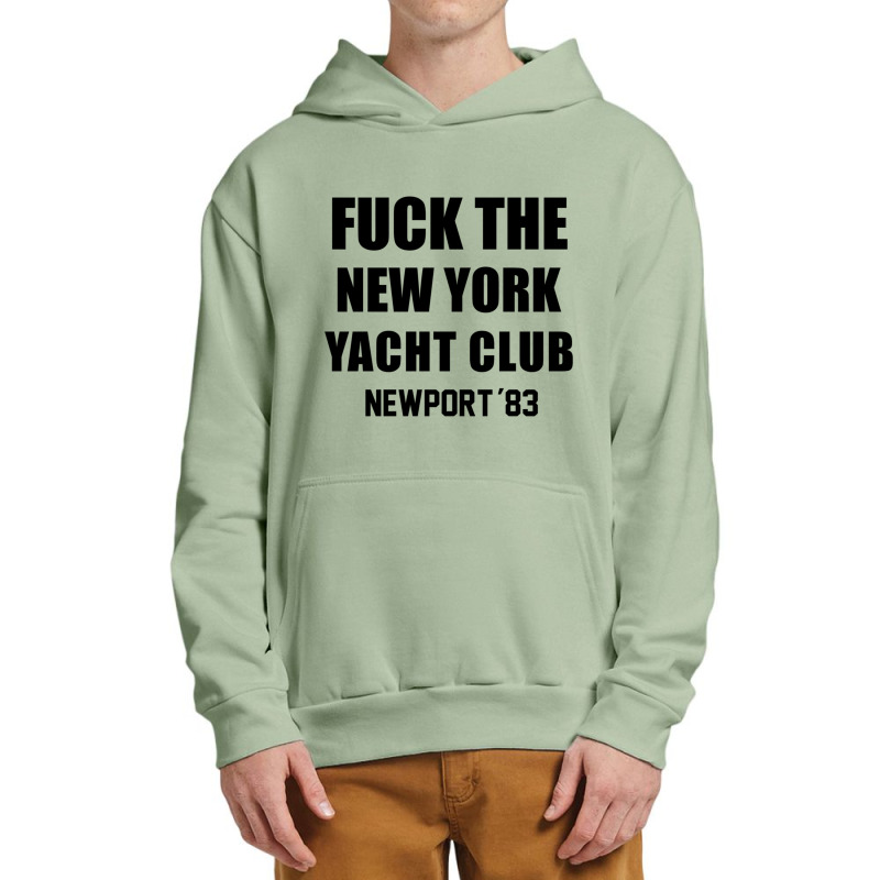 Fuck The New York Yacht Club Urban Pullover Hoodie | Artistshot