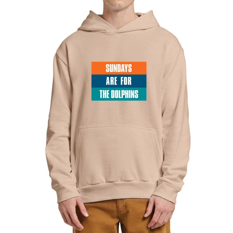 Sundays Are For The Dolphins Miami Footbal Urban Pullover Hoodie | Artistshot