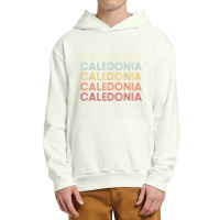 Caledonia Michigan Caledonia Mi Retro Vintage Text T Shirt Urban Pullover Hoodie | Artistshot