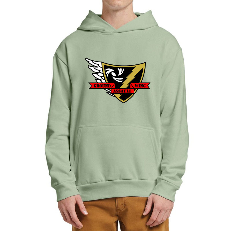 Ground Assault Wing Urban Pullover Hoodie | Artistshot