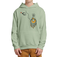 South Indian Woman Art Urban Pullover Hoodie | Artistshot