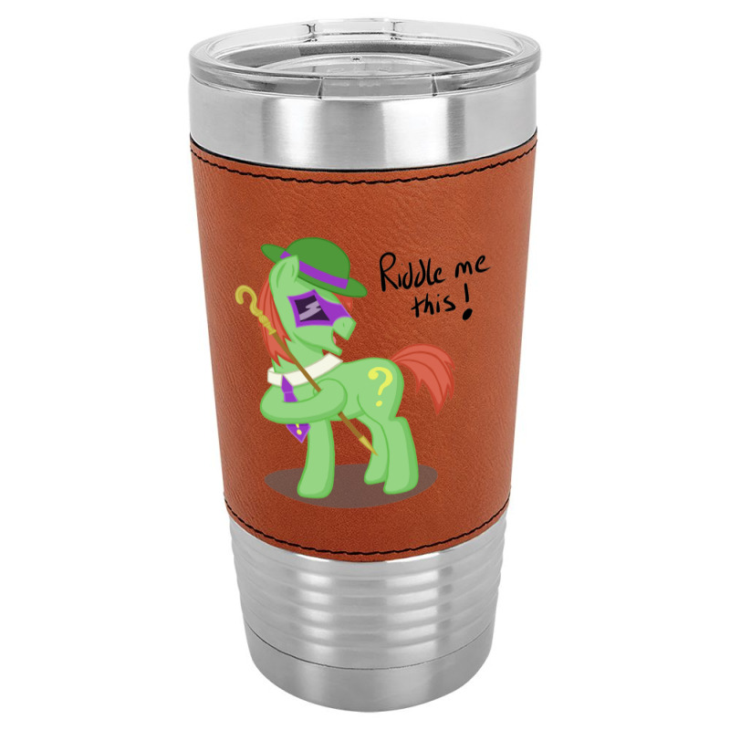 The Riddler - Unique Unicorn  Premium Leatherette Tumbler | Artistshot