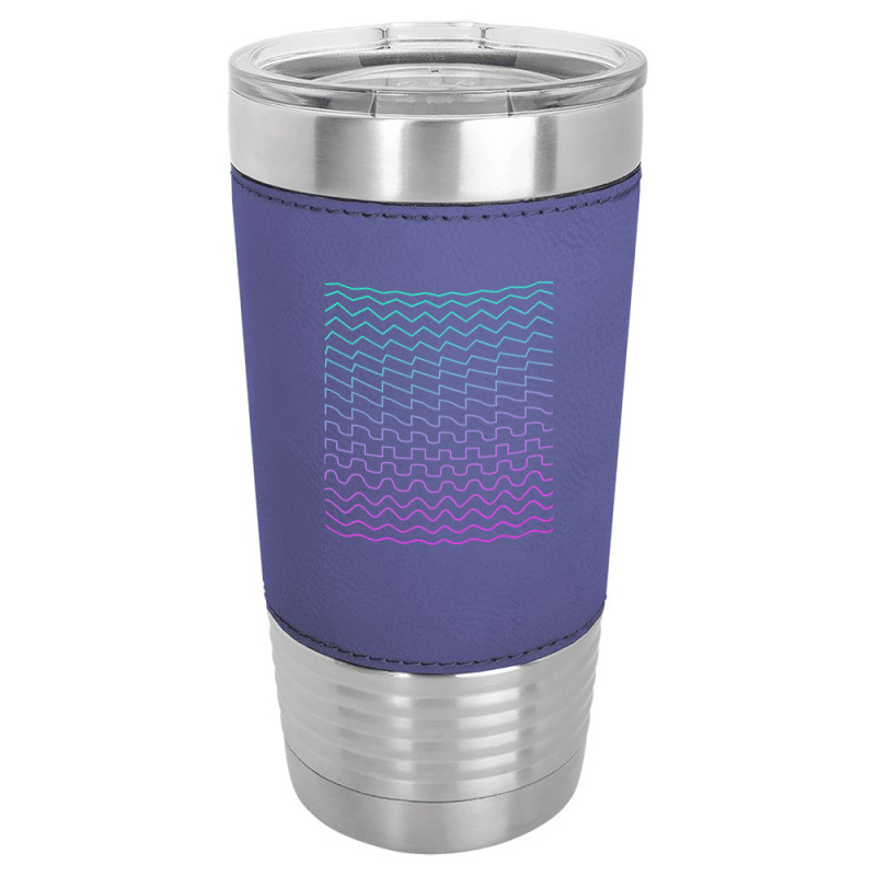 Synthesizer Waveforms Leatherette Tumbler | Artistshot